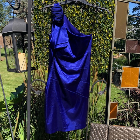 Josh & Jazz colbalt blue dress Sz S - Picture 8 of 13